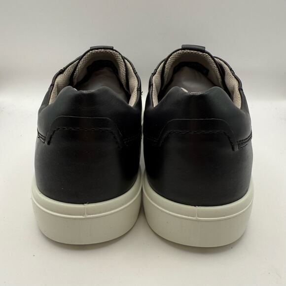 ECCO MEN\'S 10 CLASSIC SNEAKER BLACK LEATHER 53732411001 main image 4